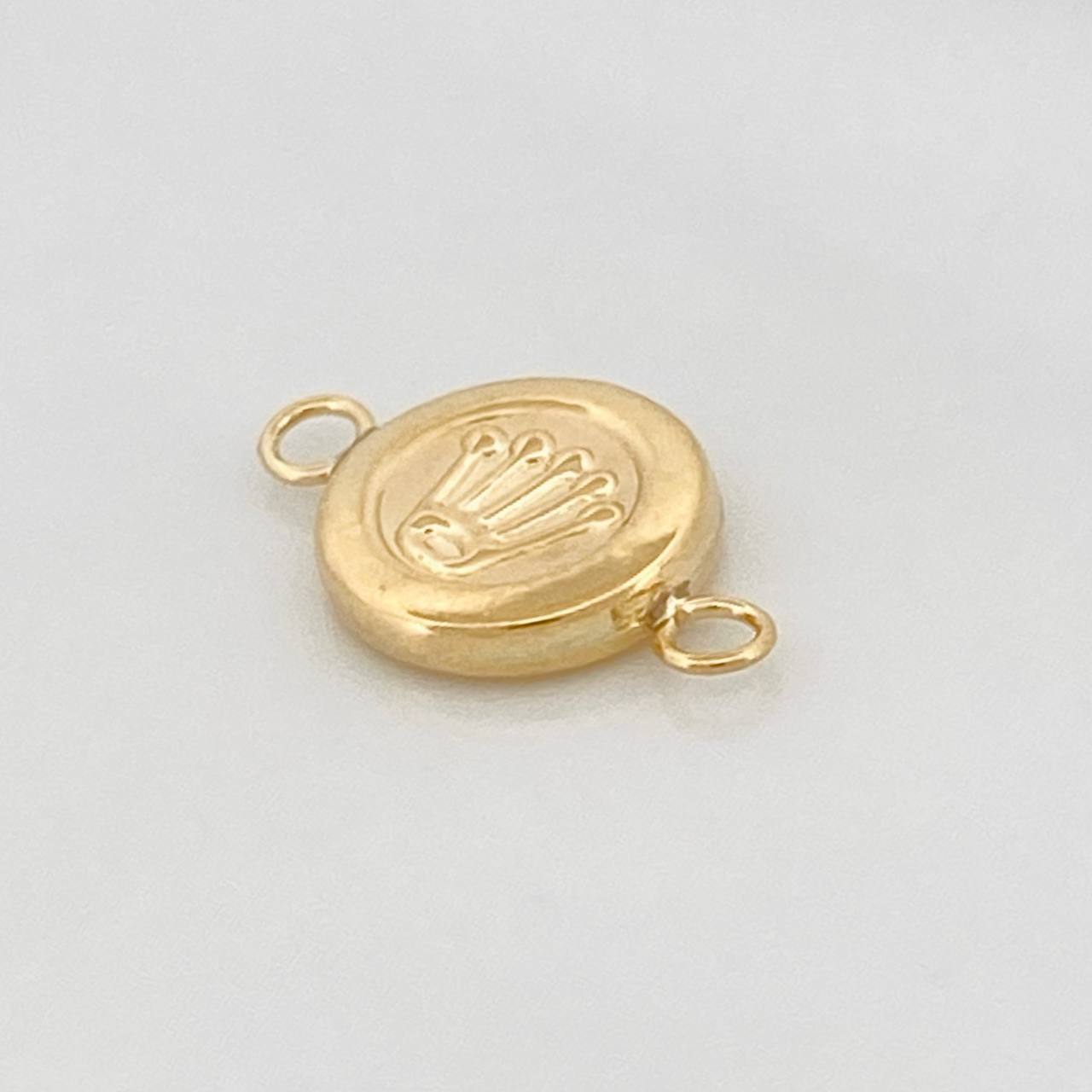 Herraje Corona 0.8g / 3/4 in Oro Amarillo 18K