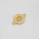Herraje Corona 0.65g / 1/2 in Oro Amarillo 18K