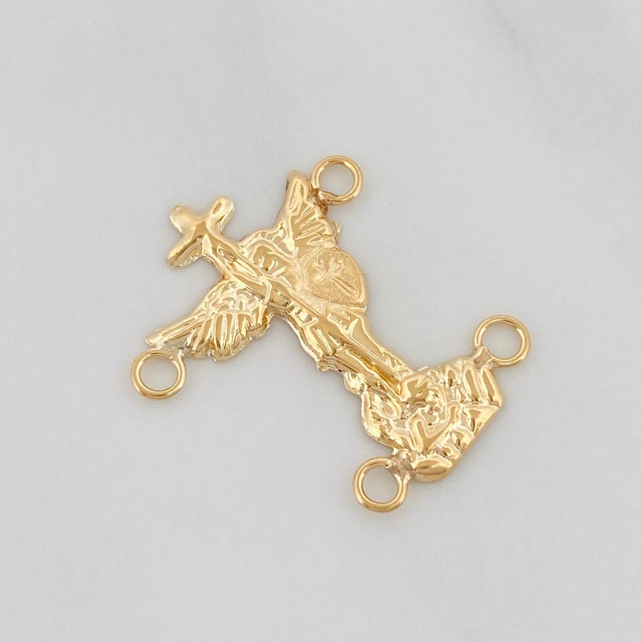 Herraje San Miguel Arcangel 0.65g / 3/4 in Oro Amarillo 18K