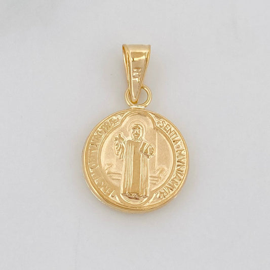 Dije San Benito 0.85g / 3/4 in Oro Amarillo 18K