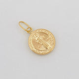 Dije San Benito 0.55g / 3/4 in Oro Amarillo 18K
