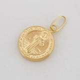 Dije San Benito 0.85g / 3/4 in Oro Amarillo 18K