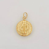 Dije San Benito 0.7g / 3/4 in Oro Amarillo 18K