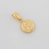 Dije San Benito 0.7g / 3/4 in Oro Amarillo 18K
