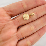 Pendant San Benito 0.6g / 3/4 in Yellow Gold 18K