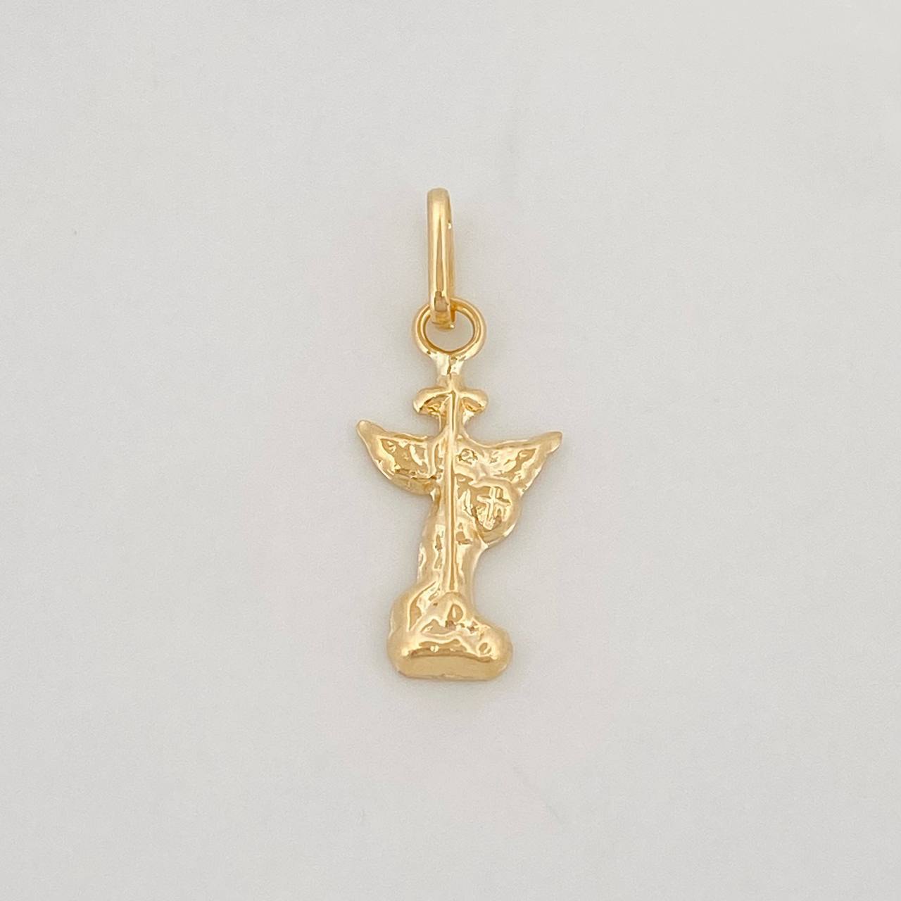 Dije San Miguel Arcangel 0.35g / 3/4 in Oro Amarillo 18K