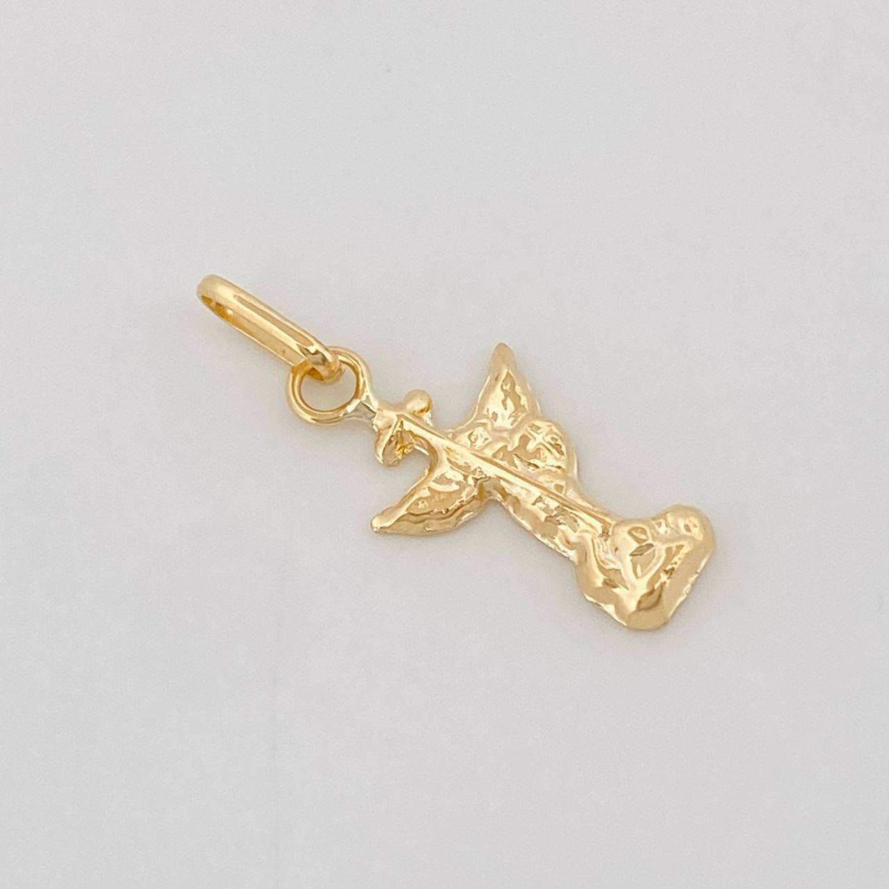 Dije San Miguel Arcangel 0.35g / 3/4 in Oro Amarillo 18K