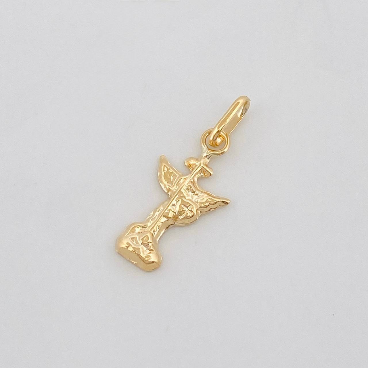 Dije San Miguel Arcangel 0.35g / 3/4 in Oro Amarillo 18K