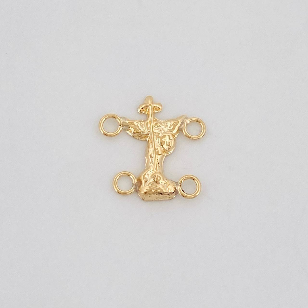 Herraje San Miguel Arcangel 0.4g / 1/2 in Oro Amarillo 18K