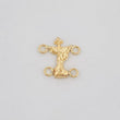 Herraje San Miguel Arcangel 0.4g / 1/2 in Oro Amarillo 18K