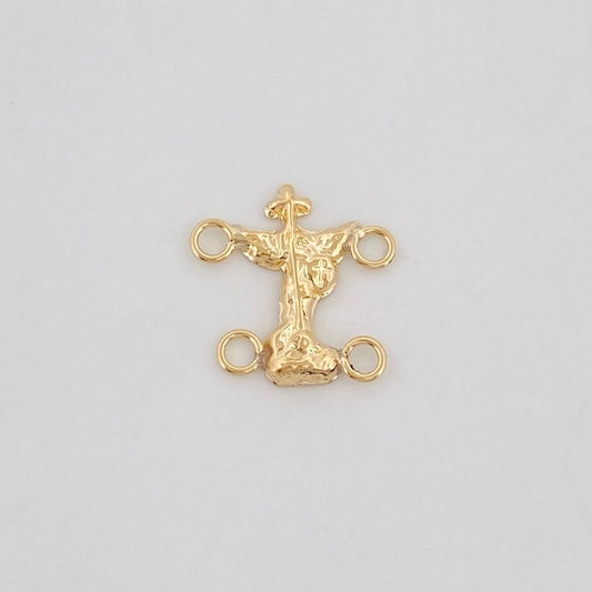 Herraje San Miguel Arcangel 0.4g / 1/2 in Oro Amarillo 18K