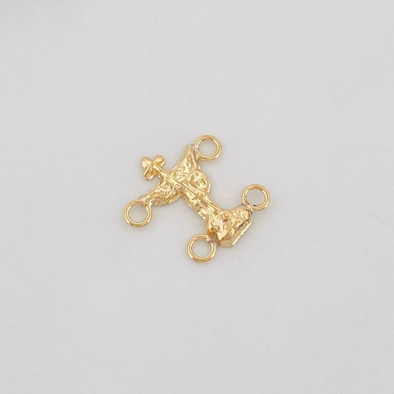 Herraje San Miguel Arcangel 0.4g / 1/2 in Oro Amarillo 18K