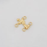 Herraje San Miguel Arcangel 0.4g / 1/2 in Oro Amarillo 18K
