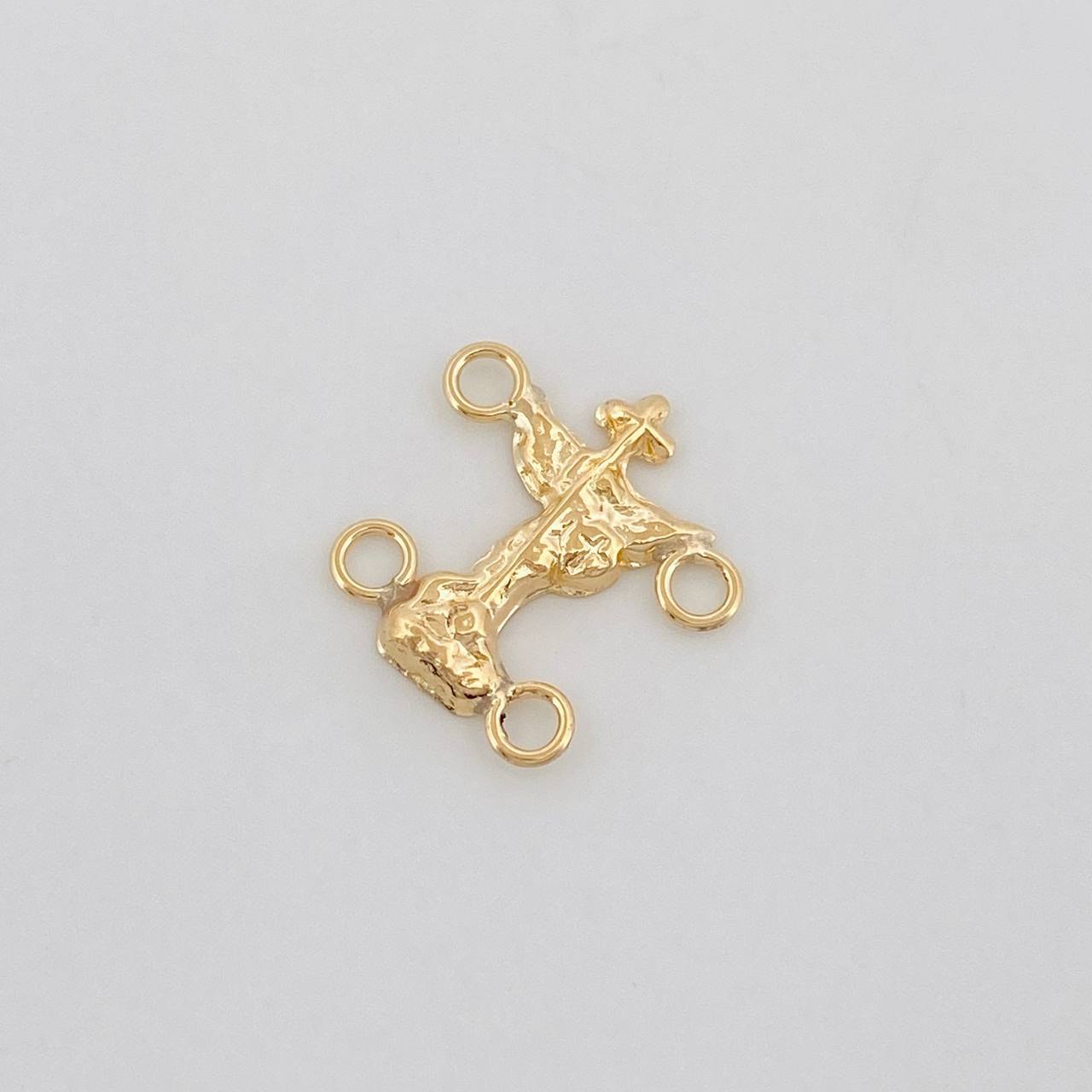 Herraje San Miguel Arcangel 0.4g / 1/2 in Oro Amarillo 18K