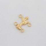 Herraje San Miguel Arcangel 0.4g / 1/2 in Oro Amarillo 18K