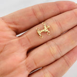 Herraje San Miguel Arcangel 0.4g / 1/2 in Oro Amarillo 18K