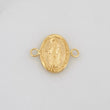 Herraje Virgen Milagrosa 0.55g / 1/2 in Oro Amarillo 18K