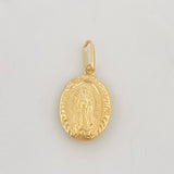 Dije Virgen de Guadalupe 1g / 1 1/4 in Oro Amarillo 18K