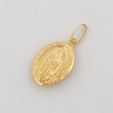 Dije Virgen de Guadalupe 1g / 1 1/4 in Oro Amarillo 18K