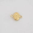 Herraje Virgen de Guadalupe 0.25g / 1/2 in Oro Amarillo 18K