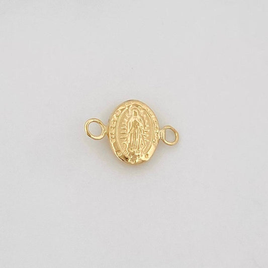 Charm Virgin of Guadalupe 0.25g / 1/2 in Yellow Gold 18K