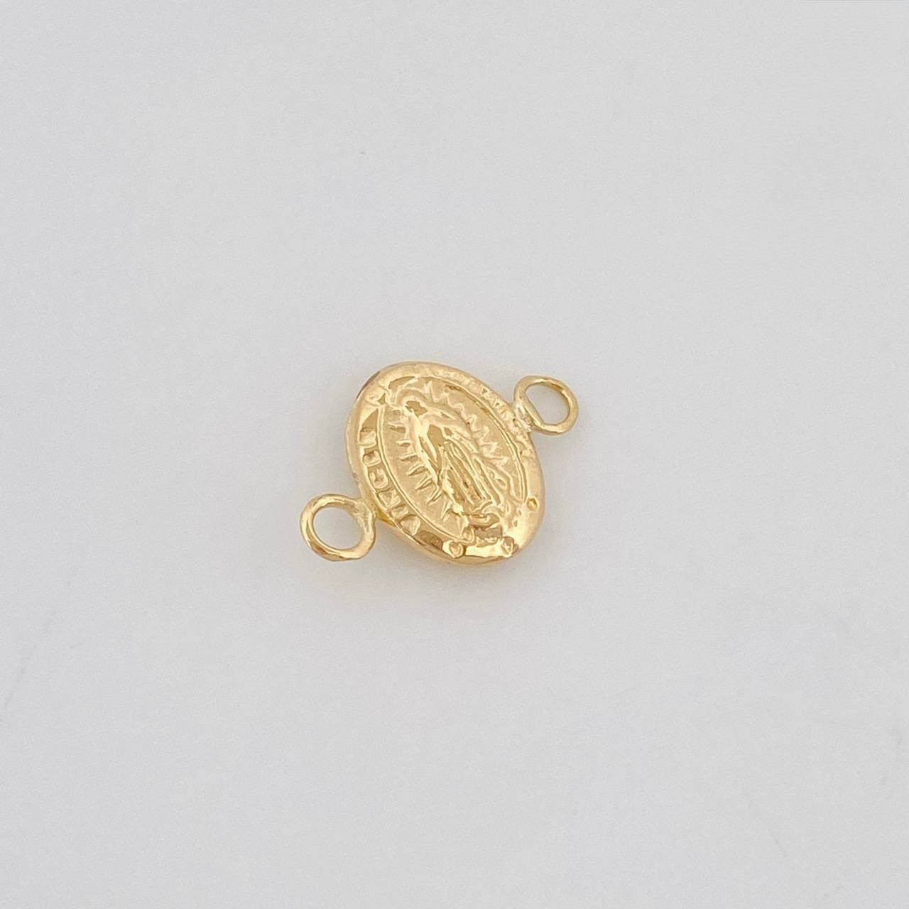 Herraje Virgen de Guadalupe 0.25g / 1/2 in Oro Amarillo 18K