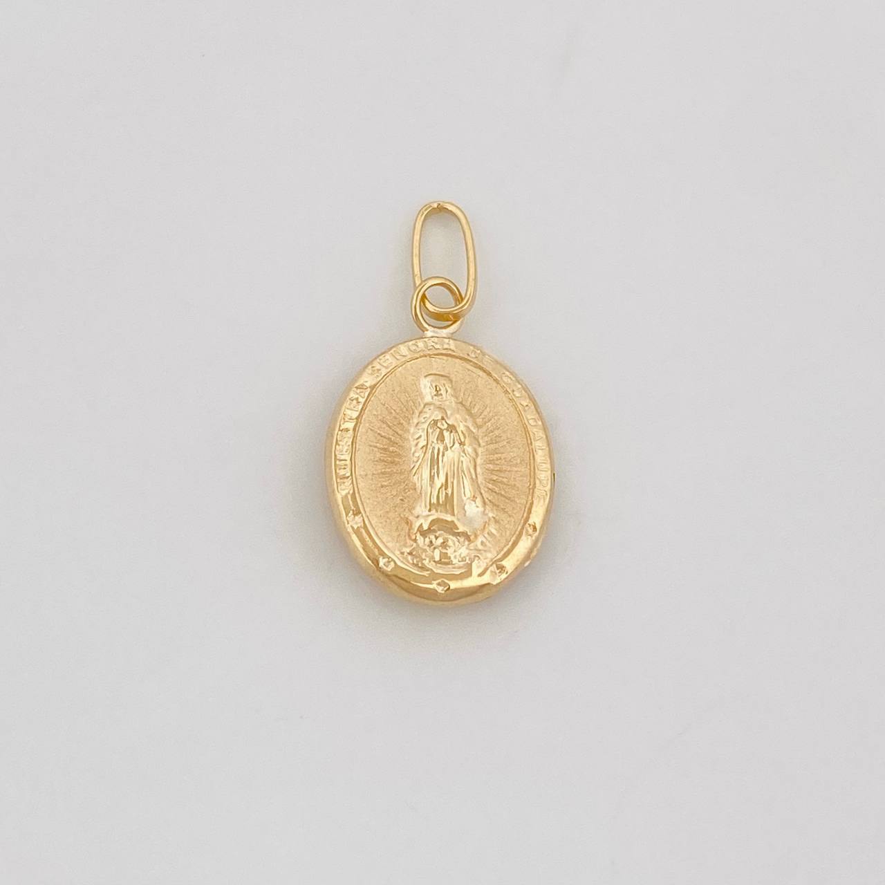 Dije Virgen de Guadalupe 0.7g / 3/4 in Oro Amarillo 18K