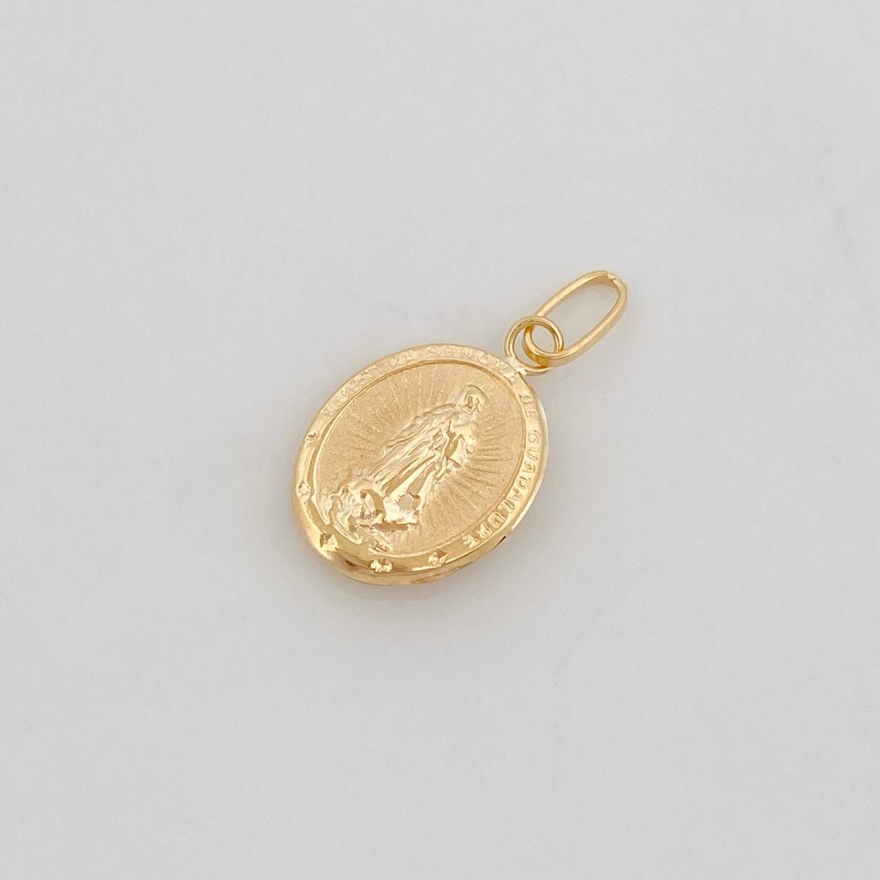 Dije Virgen de Guadalupe 0.7g / 3/4 in Oro Amarillo 18K