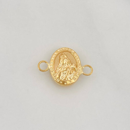 Charm Virgen del Carmen 0.45g / 1/2 in Yellow Gold 18K