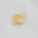 Herraje Virgen del Carmen 0.45g / 1/2 in Oro Amarillo 18K