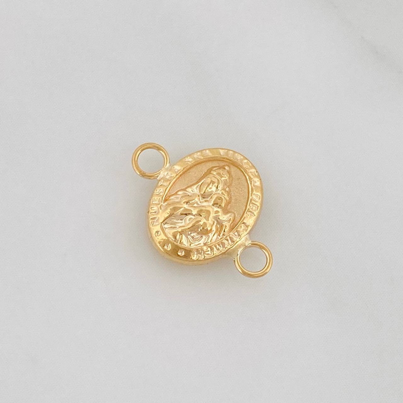 Herraje Virgen del Carmen 0.4g / 1/2 in Oro Amarillo 18K