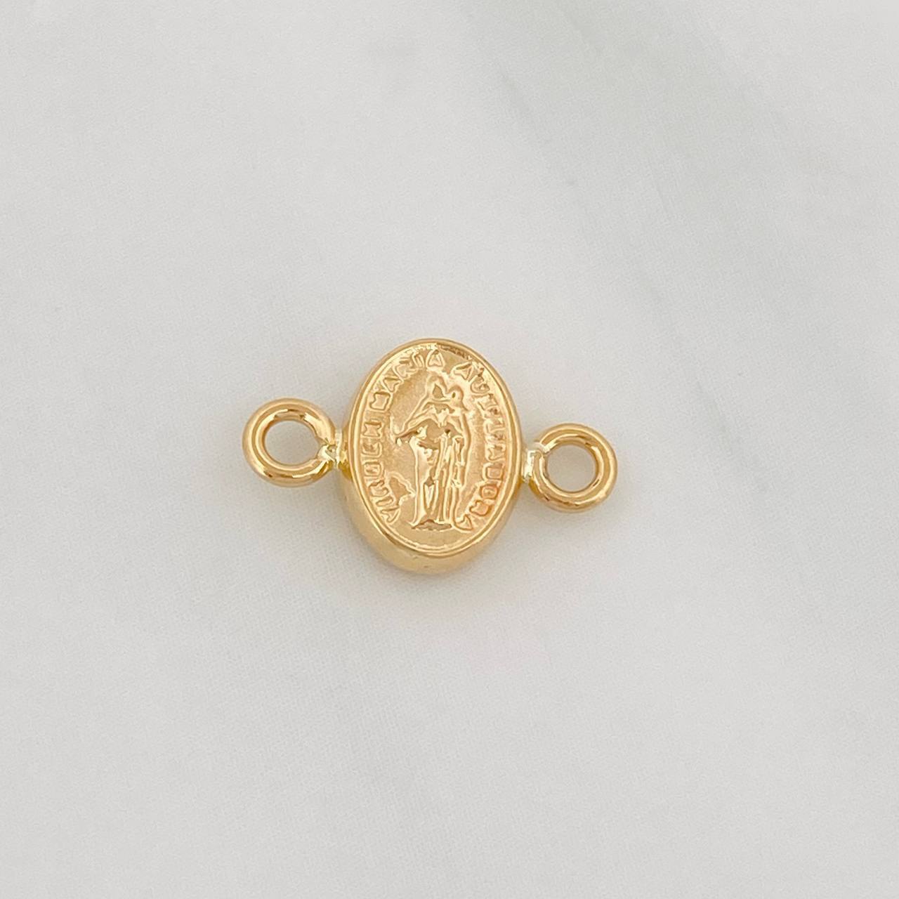 Herraje Virgen del Carmen 0.3g / 1/2 in Oro Amarillo 18K