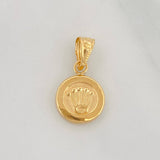 Dije Corona 1.05g / 3/4 in Oro Amarillo 18K