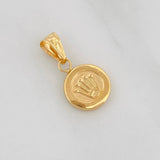 Dije Corona 1.05g / 3/4 in Oro Amarillo 18K