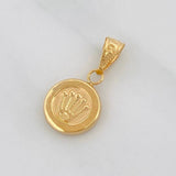Dije Corona 1.05g / 3/4 in Oro Amarillo 18K