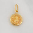Pendant Crown 0.95g / 3/4 in Yellow Gold 18K
