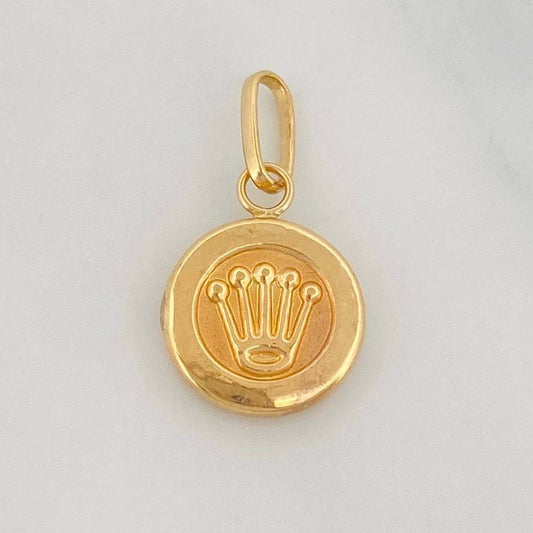 Pendant Crown 0.95g / 3/4 in Yellow Gold 18K