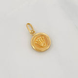 Pendant Crown 0.95g / 3/4 in Yellow Gold 18K
