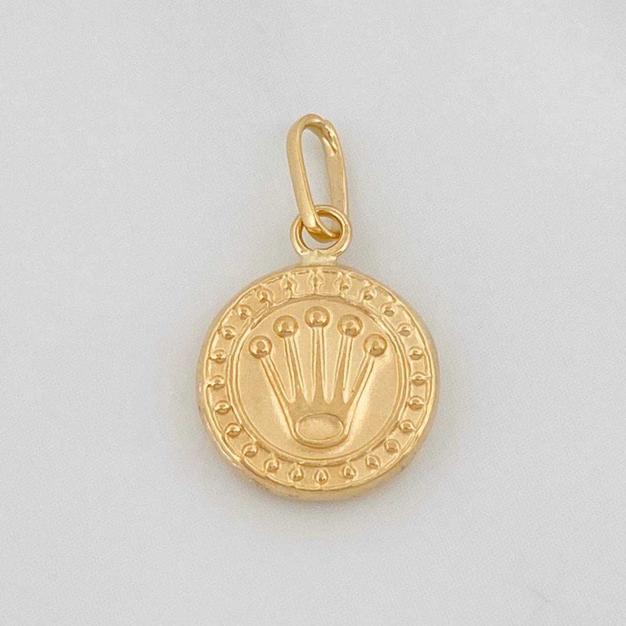 Pendant Crown 0.4g / 1/2 in Yellow Gold 18K