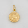 Pendant Crown 0.4g / 1/2 in Yellow Gold 18K
