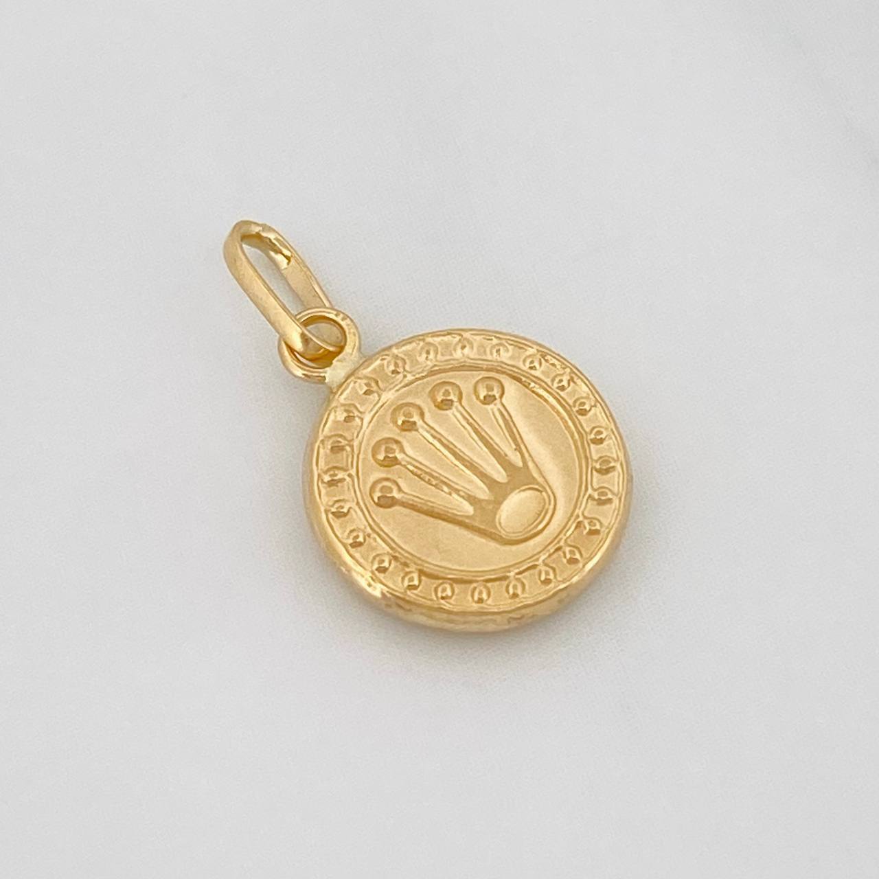 Pendant Crown 0.4g / 1/2 in Yellow Gold 18K