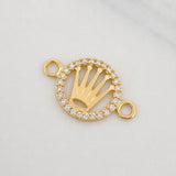 Herraje Corona 1g / 3/4 in Oro Amarillo 18K