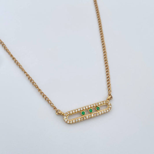 Cadena MSK 3.9gr / 15 3/4 in / 1.45mm Oro Amarillo 18K &