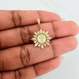 Dije Fragmento Cruz 1.9gr / 1 in / Oro Amarillo 18K $