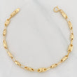 Pulso Rustico Corona 4.1g / 7 3/4 in / 4.1mm Oro Amarillo 18K