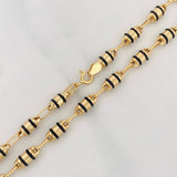 Cadena Rustica Barril 13.65g / 24 in / 4.4mm Oro Amarillo 18K