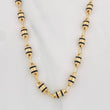 Cadena Rustica Barril 13.65g / 24 in / 4.4mm Oro Amarillo 18K