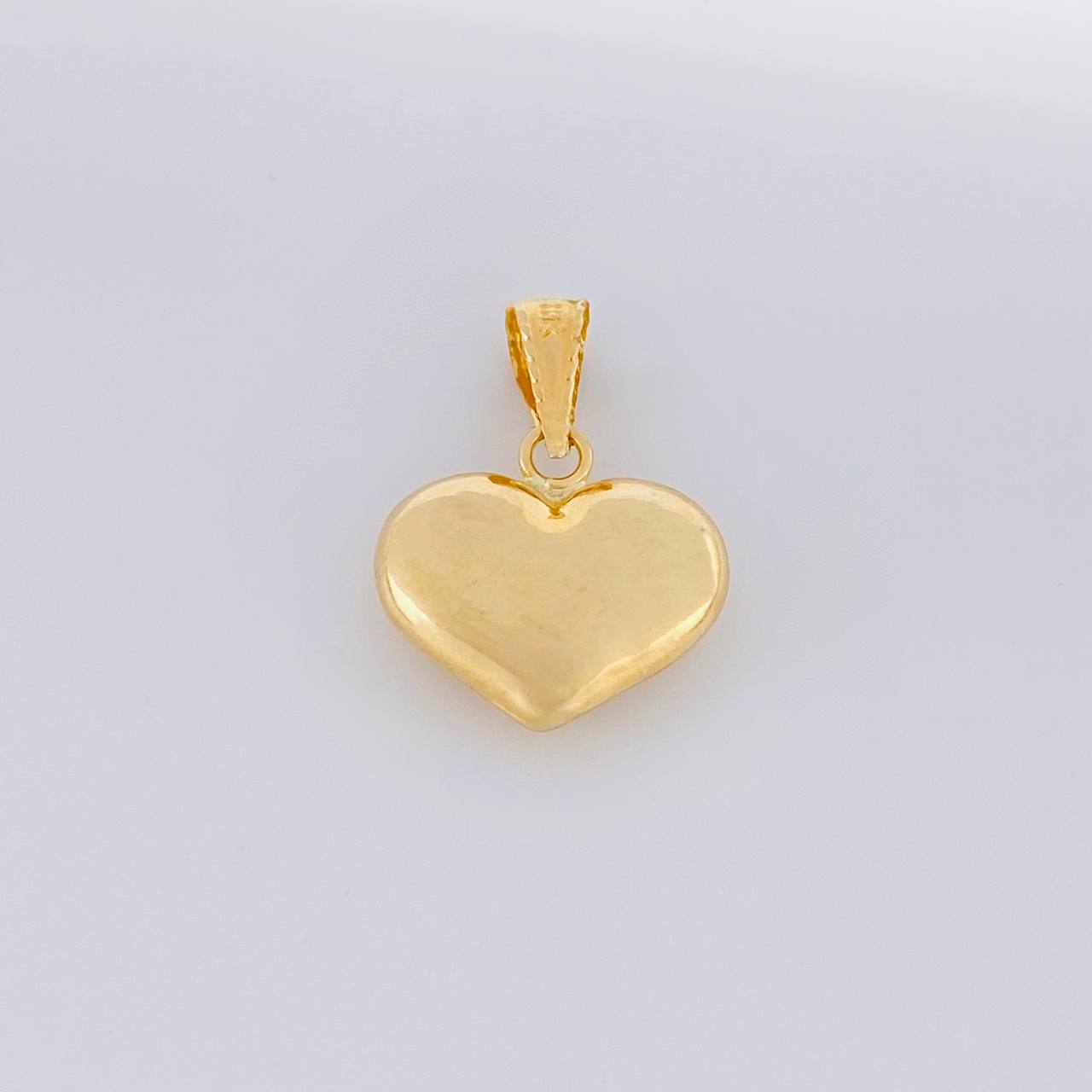 Pendant Heart 0.9g / 3/4 in 18K Yellow Gold