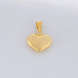 Pendant Heart 0.9g / 3/4 in 18K Yellow Gold