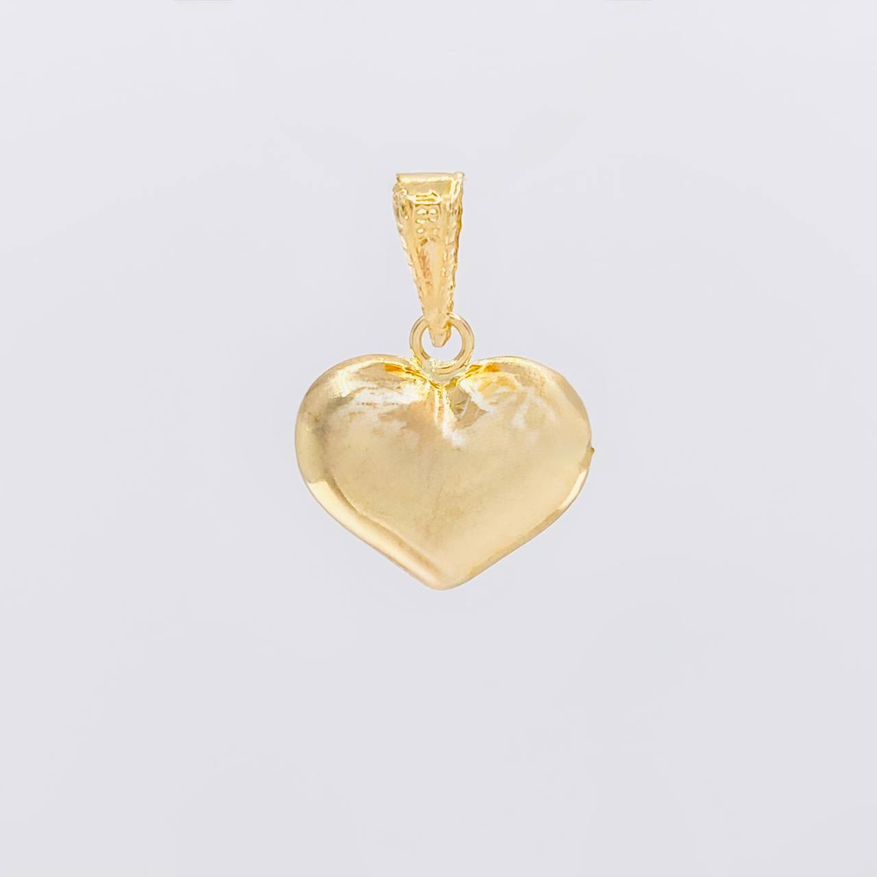 Pendant Heart 0.9g / 3/4 in 18K Yellow Gold